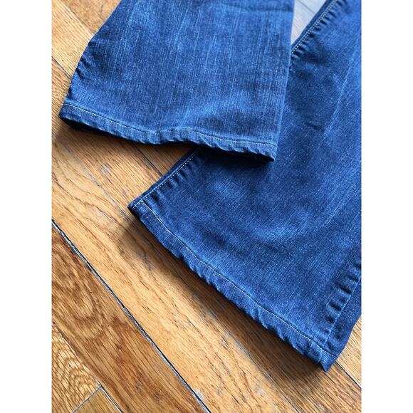 LEVI’S Perfectly Slimming Boot Cut 512 Crop Jeans sz 12 S/C - Picture 6 of 12